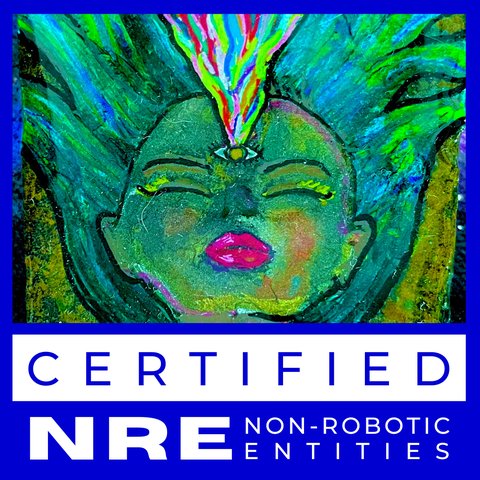 Certified NRE (Non-Robotic Entities) seal